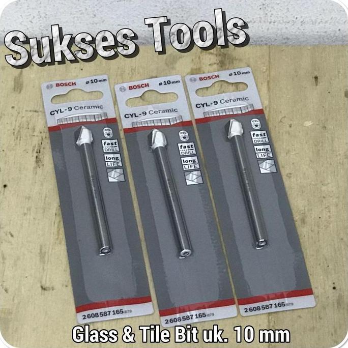 Mata Bor Tombak Bosch uk. 10 mm ( Mata Bor Kaca, Keramik, Granit ) TERMURAH