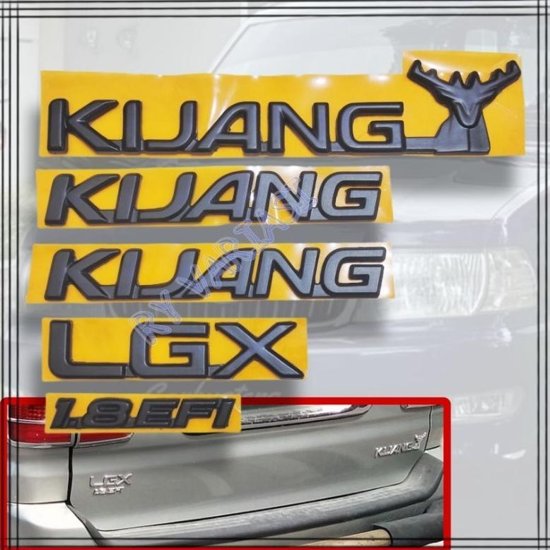 Emblem LGX Original Toyota Emblem Bagasi LGX Kijang Kapsul
