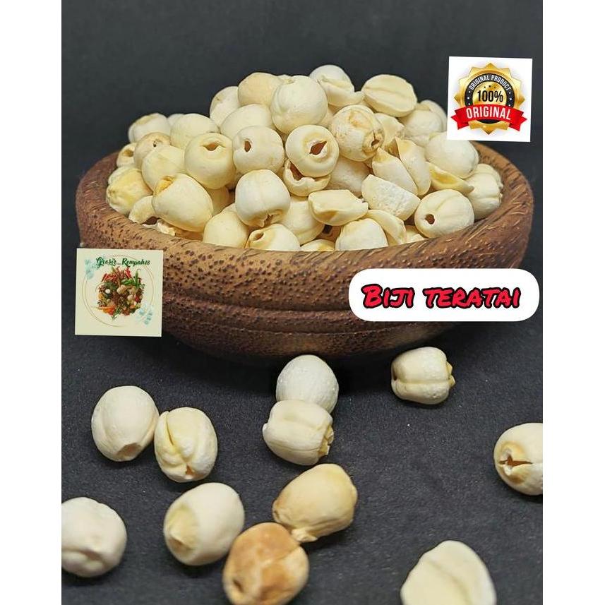 ORIGINAL Biji teratai / ci / Lotus seed / Lien Zi 500gram READY STOCK