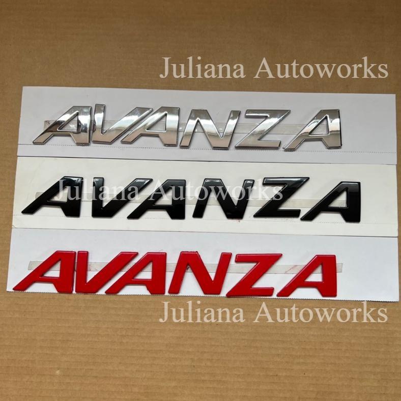 Emblem Kap Mesin Mobil All New Avanza Emblem Avanza