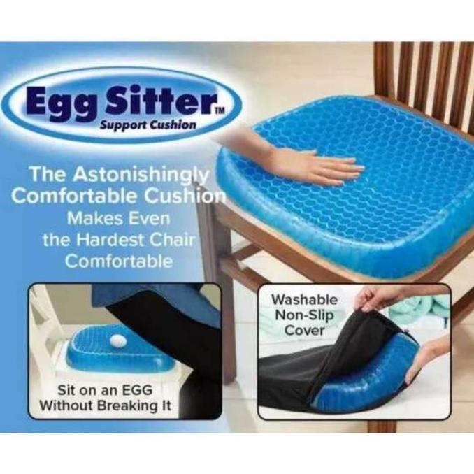 alas duduk silikon gel egg sitter