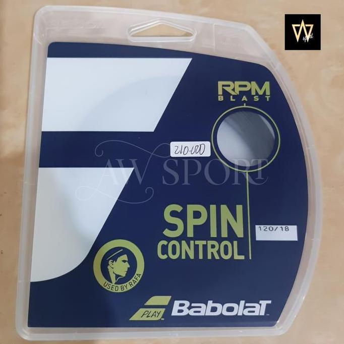 Senar Tenis Babolat RPM Blast Spin Control 120/18 / Senar Raket Tenis