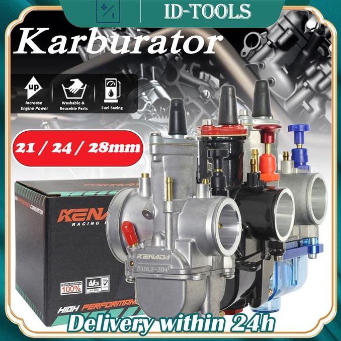 PWK 21 24 28mm Universal CARBURETOR-KARBU Honda wave125 karbu Karburator Racing Untuk Honda Karisma 