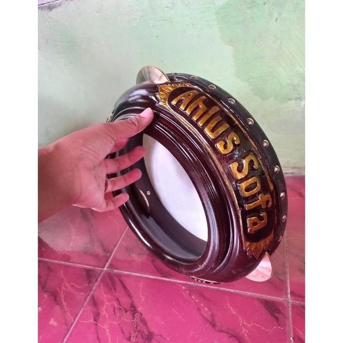 rebana hadroh ukir nama (bisa reques)