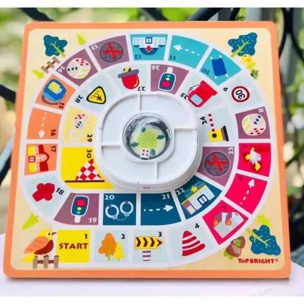 TOP BRIGHT FLYING CHESS - BOARD GAME - LUDO -ULAR TANGGA - FAMILY GAME KODE 776
