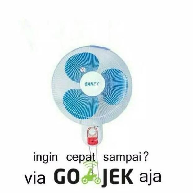 Expert- Kipas angin dinding Sanex 16 inch kipas gantung tembok wall