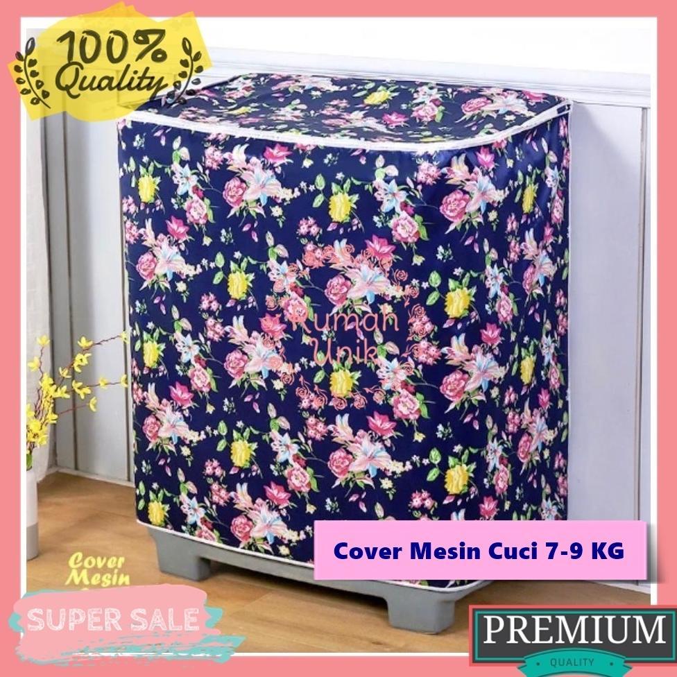 TERMURAH Cover Mesin Cuci 2 Tabung Buka Atas Waterproff Sarung Mesin Cuci 2 Tabung Tutup Mesin Cuci 