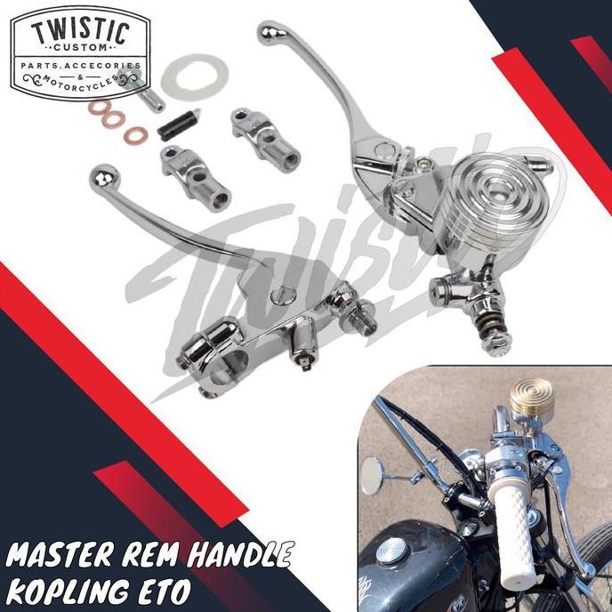 Master Rem Handle Kopling Eto Motor W175 W250 SR400 Chopper Universal