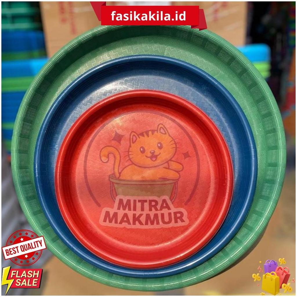 Tampah Bulat Plastik Wadah Nasi Kebuli Wadah Tumpeng Hajatan Siap Kirim