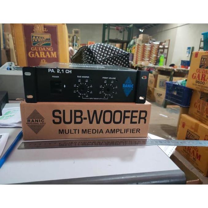 Expert- bok power amplifier subwoofer 2.1 chanel