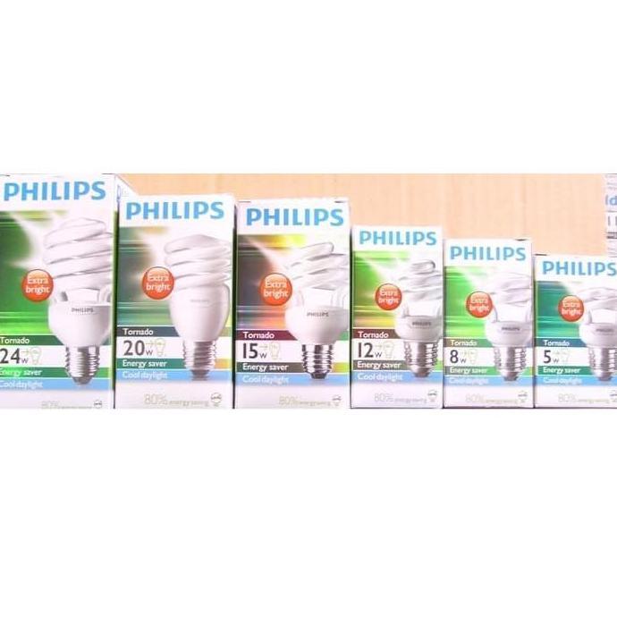 Expert- Bohlam PHILIPS TORNADO Lampu PHILIPS TORNADO / Lampu ULIR
