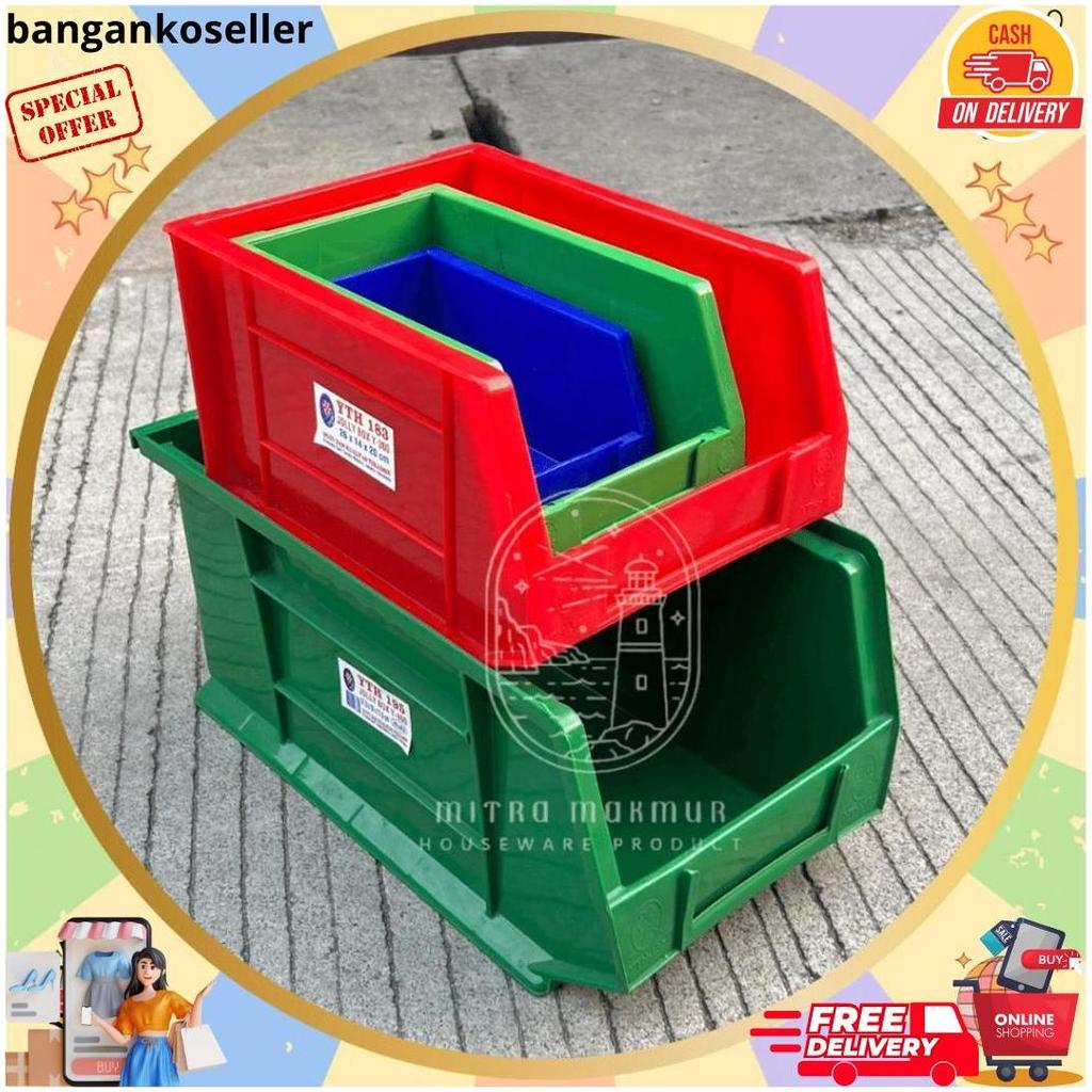 Kotak Box Aksesoris / Jolly Box Baut / Container Box Jolly Yth 100 200 300 400 Siap Kirim