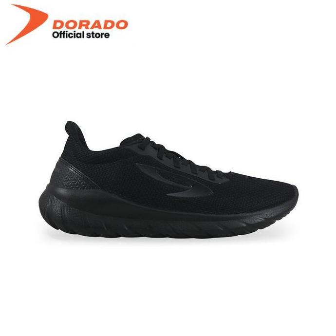 TERMURAH - Sepatu 90 Nineten Yasha - Hitam All Black (Running)