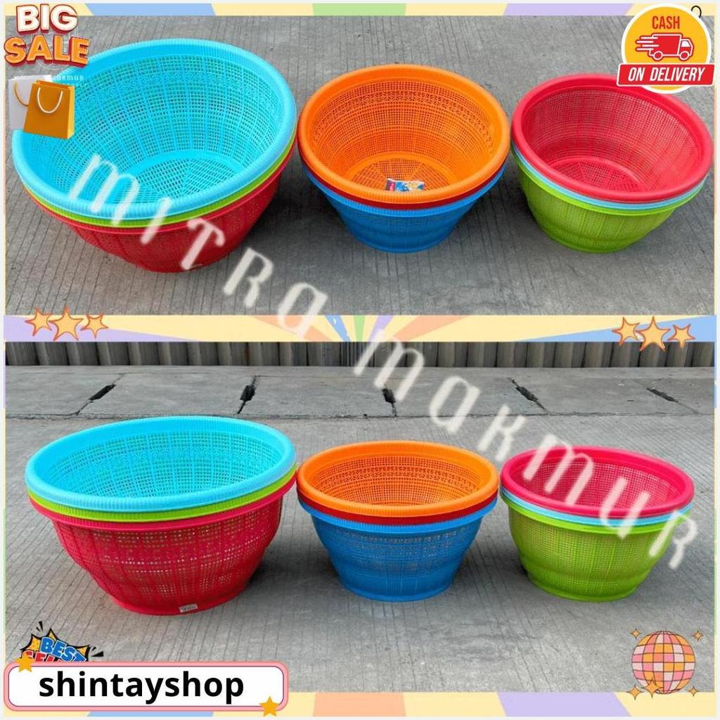 Lion Star - Baku Nasi Plastik Wakul Cengkeh Plastik Tempat Nasi Bakul Nasi Bw-7 Original Produk