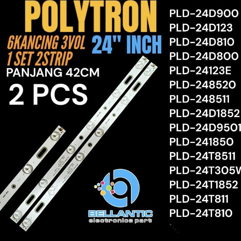 HOT DEALS BACKLIGHT TV LED POLYTRON 24 INCH PLD24D900-PLD24D123-PLD24D810-PLD24D800-PLD24 123E-PLD24