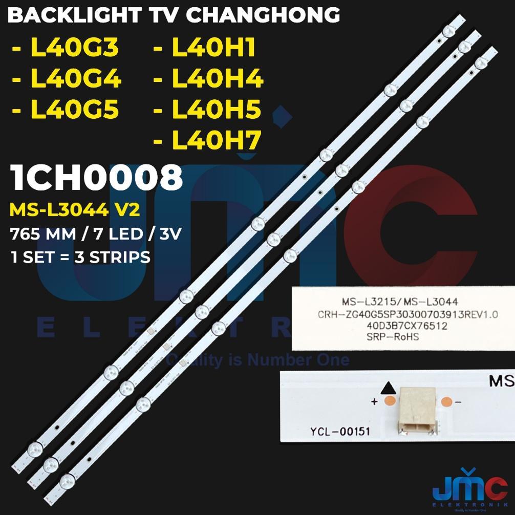 HOT PRODUCT Backlight TV CHANGHONG 40 Inch L40H2 L40H4 L40H5 L40H7 L40G3 L40G4 L40G5 MS-L3215 V2