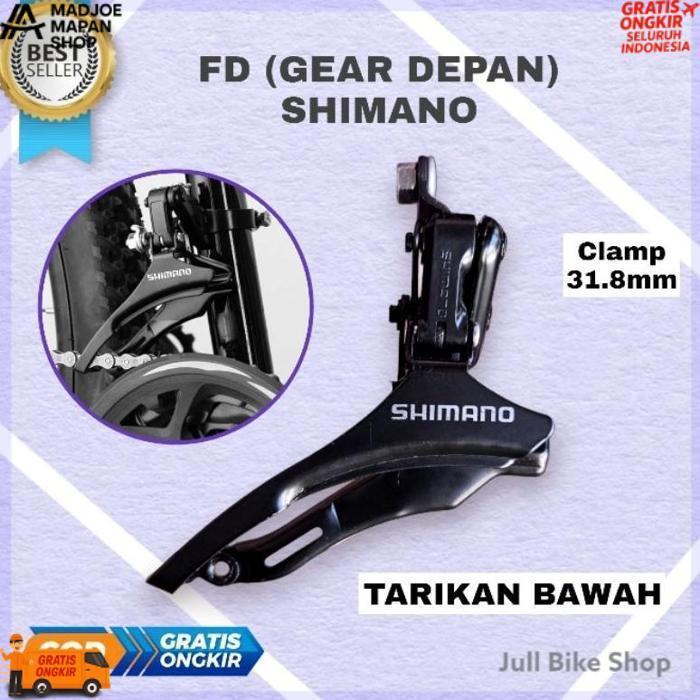 Original Fd Shifter Shlmano Tarikan Bawah 2 3 Speed Sepeda Mtb Lipat Dll Front Derailleur Operan