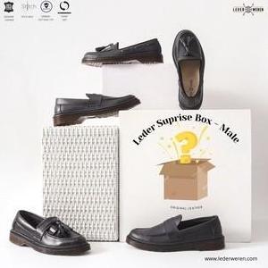 TERMURAH - Mystery Box Lederweren Men - Sepatu Pria MisteriBox Suprise Box Loafer