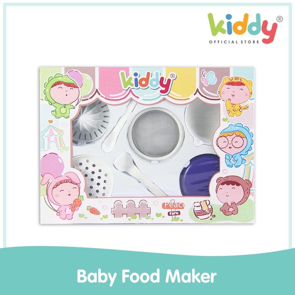 Terbaru Kiddy Food Maker Mpasi Bayi 6 Bulan Alat Penghalus Makanan Bayi Bpa Free
