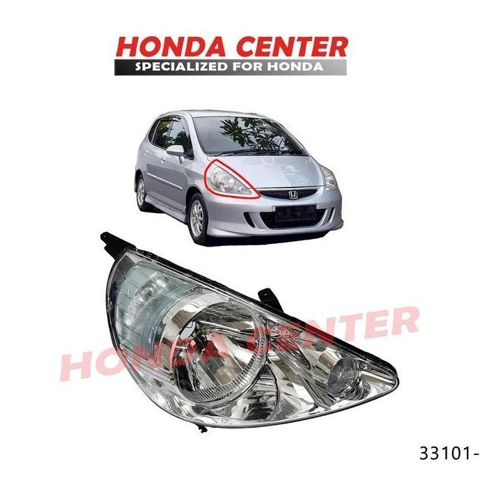 BEBAS ONGKIR - Honda Head Lamp Lampu Depan Mobil Honda Jazz GD3 Tahun 2004 2005 2006 2007 2008