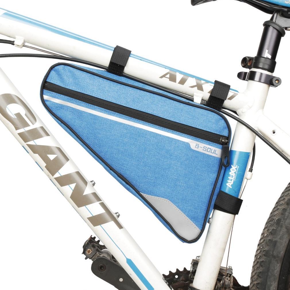 New Tas Frame Segitiga Sepeda/ Triangle Frame Bag Pouch Waterproof Ukuran Besar