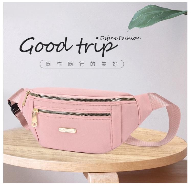Hot Product Tas Pinggang Wanita Import Selempang Dada Waistbag Premium Ori Waterproof Model O