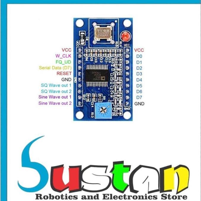 Expert- AD9850 AD-9850 DDS SIGNAL GENERATOR MODULE 0-40MHZ TEST