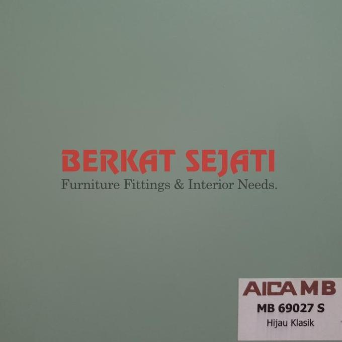 AICA HPL AICA MB 69027 S - HIJAU KLASIK CLASSIC GREEN - SOLID