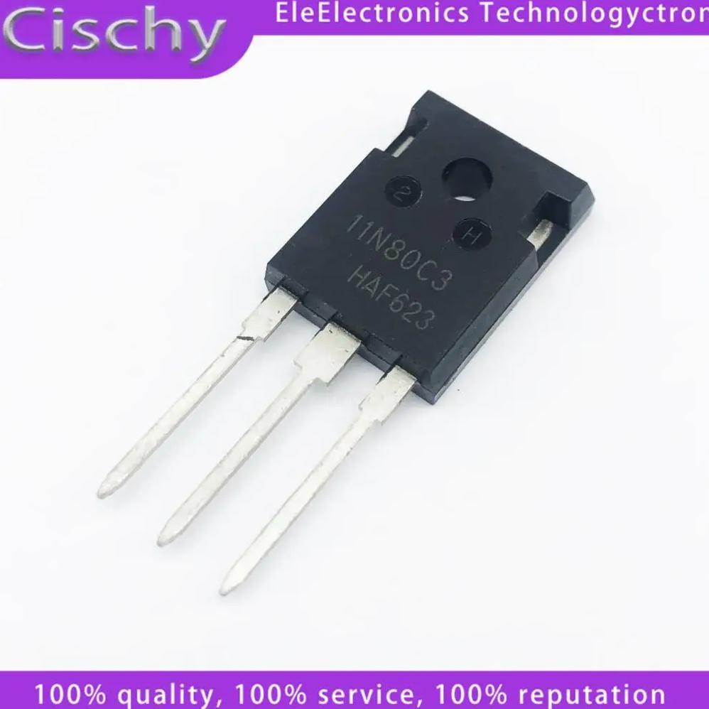 5pcs/lot SPW11N80C3 TO247 11N80C3 TO-247 SPW11N80 11N80