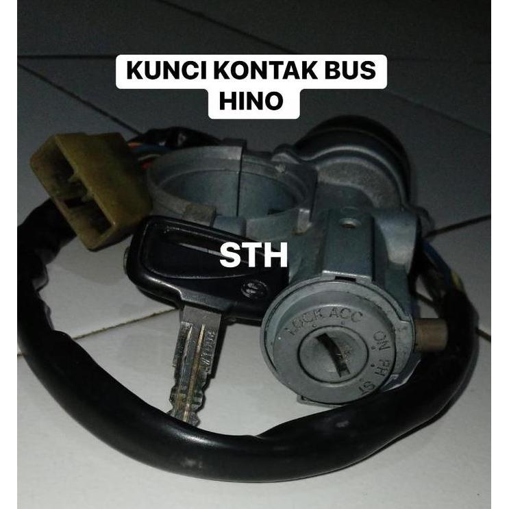 Kunci Kontak Bus Hino Rk8 Copotan Original Ready