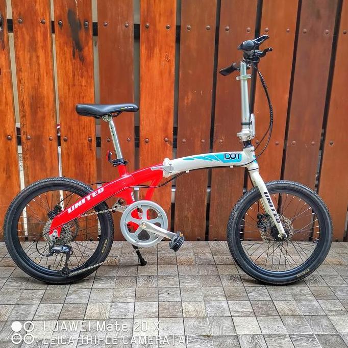 Terlaris Seli Sepeda Lipat United Dot 20Inch Upgrade Edisi 17Agustus Bisa Tt