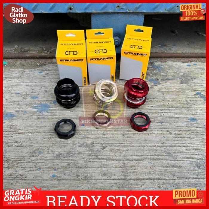Kekinian Kom Fork Bearing Head Part Set Strummer Ec30R 22.2 Mm Standar Sepeda Bmx Lipat Minion Fixie