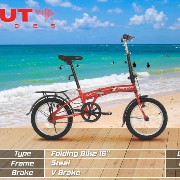 Terlaris Sepeda Lipat Ukuran 16 Inch Destino Kut Rides