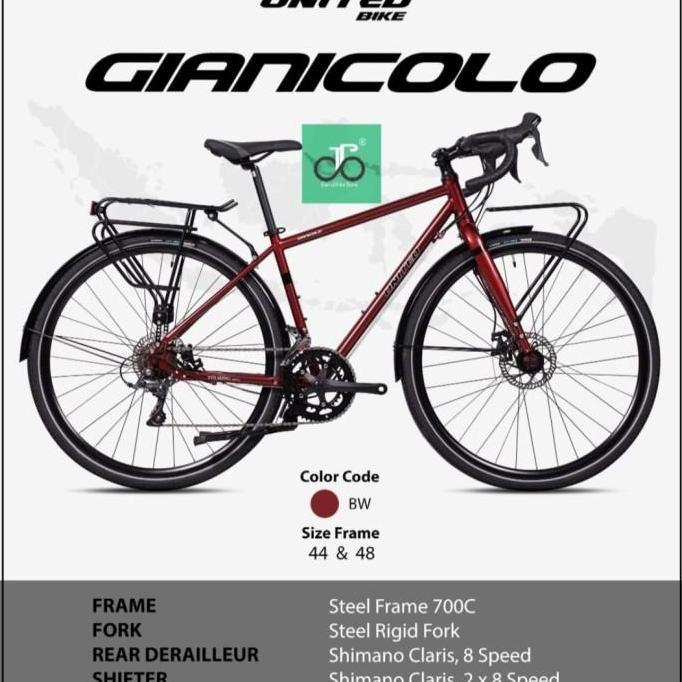 Terlaris Sepeda Touring United Gianicolo