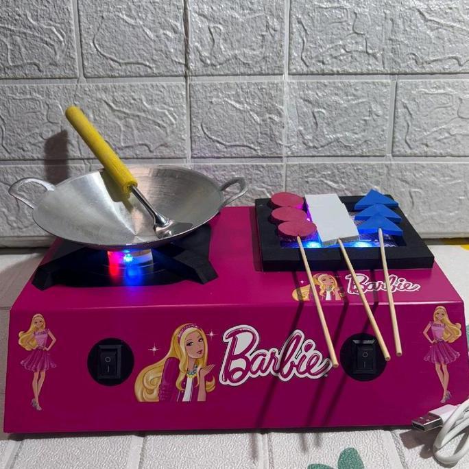 kompor LED mainan anak/kompor mainan/mainan masak masakan kompor anak