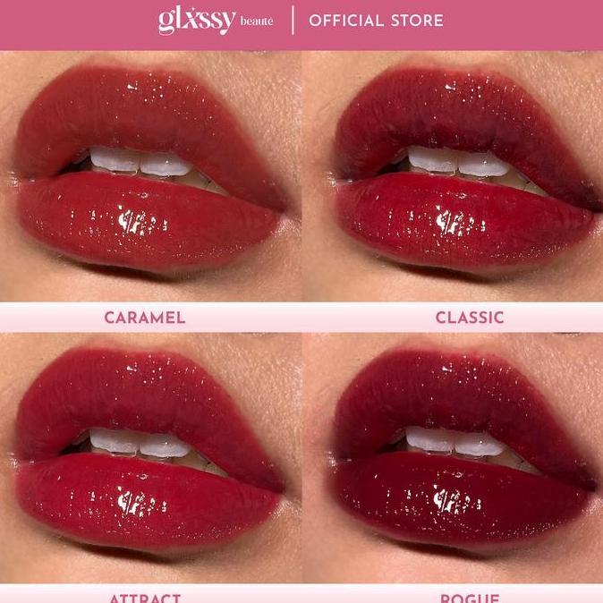 Glxssy Souffl Satin Stain - Caramel Lip Tint