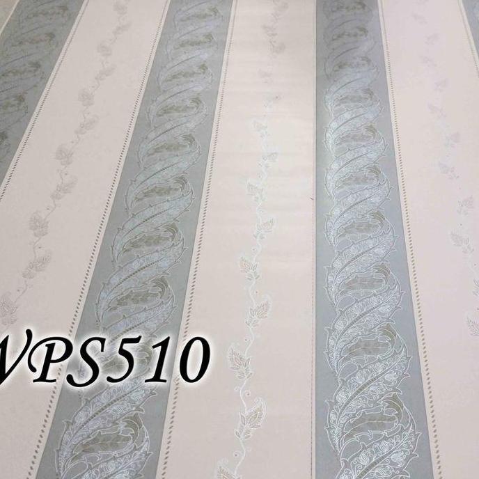 Wutwut- Meth Wps510 Stripe N Twist Wallpaper Sticker Walpaper Dinding