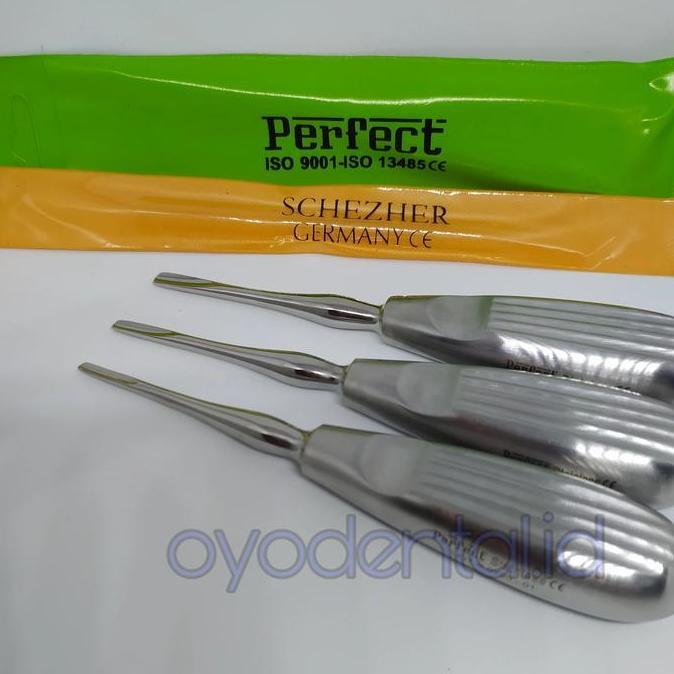 New- Dental Bein Root Elevator / Luxator / Alat Cabut Gigi Schezher Perfect