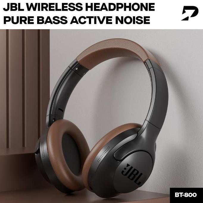 JBL WIRELESS HEADPHONES PURE BASS ACTIVE NOISE CANCELLATION BT-800