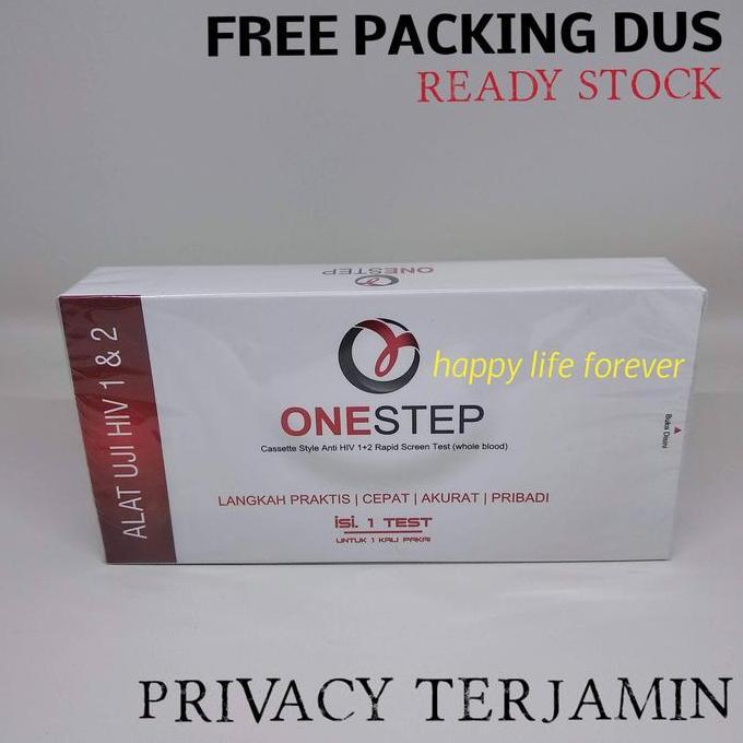 New- Onestep Hiv Test - Alat Uji Hiv - Hiv Tes - Alat Tes Hiv - Cek Hiv
