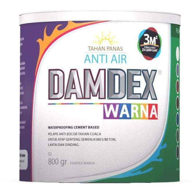 Wutwut- Damdex Warna Hitam - 0.8 Kg Cat Waterproofing (Warna Hitam)