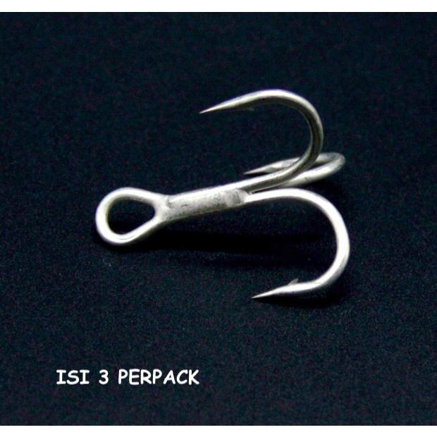 Er-23 Mata Pancing Cabang Tiga 3 Sebungkus Isi 3Mata Pancing Er-23