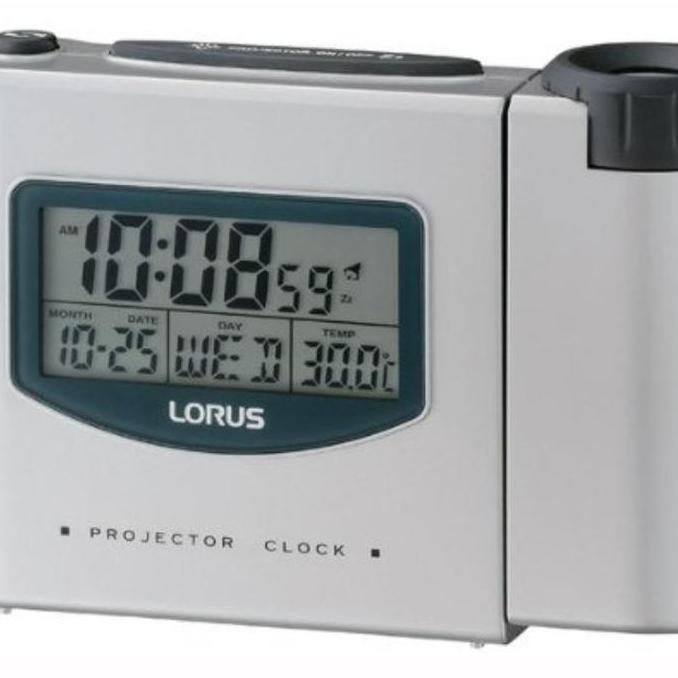 Promo jam meja digital Lorus LHL025S#jam weker digital Lorus LHL025S Diskon