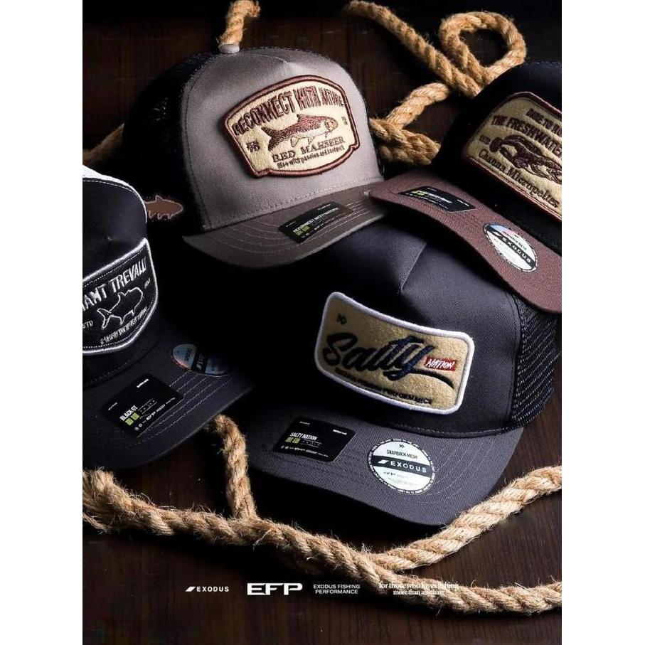 Topi Exodus Snapback 2025 Exodus Authentic, The Story Begins, The Ocean's Apex, Stream Addict, Ocean