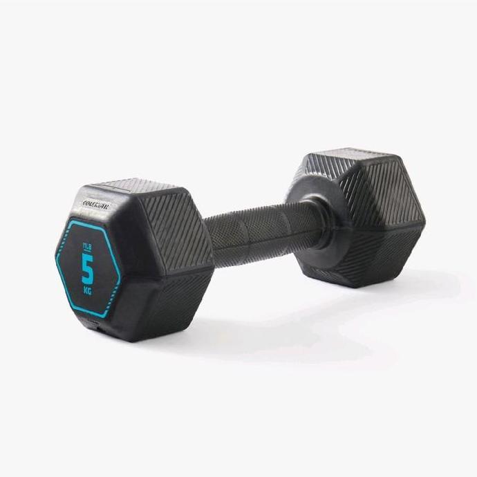Cross training DUMBBELL 5kg DUMBEL DUMBLE DAMBEL 5KG Hex dumbel 5Kg