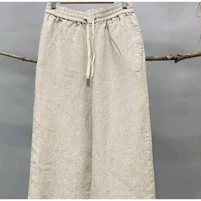 celana kulot highwish/CELANA KULOT WANITA RAMI LINEN PREMIUM/CELANA WANITA TERKINI CELANA KULOT TERL