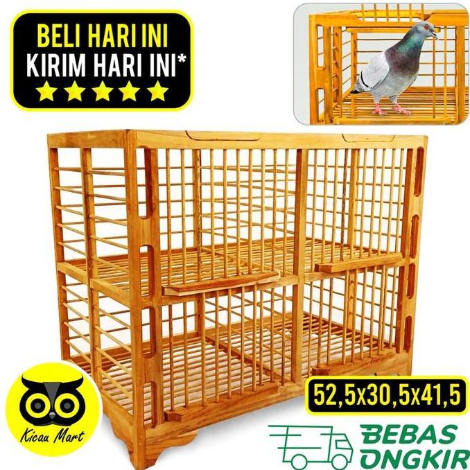 BEBAS ONGKIR - DONGDANG MERPATI KAYU JATI KUALITAS SUPER DONGDANG MERPATI 2 PASANG