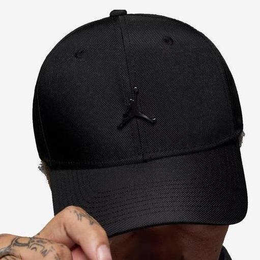 Topi Nike Jordan Rise Cap Metal Jumpman Hitam HM5750-010 100% Original