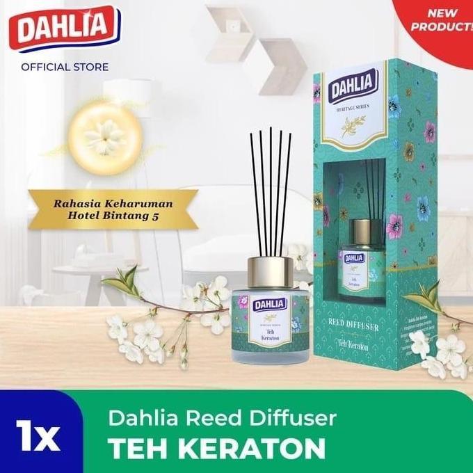 Promo Dahlia Reed Diffuser Heritage Teh Keraton - ALAT   Pewangi Ruangan Dahlia Teh Keraton Diskon