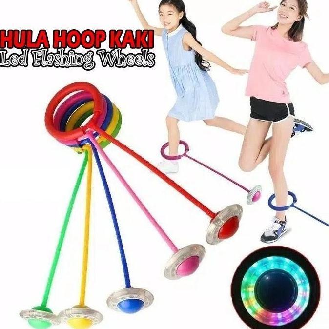 MAINAN Toys HULAHOP KAKI HULAHUP KAKI LAMPU OLAHRAGA KAKI JUMPING SKIPPING Dewasa